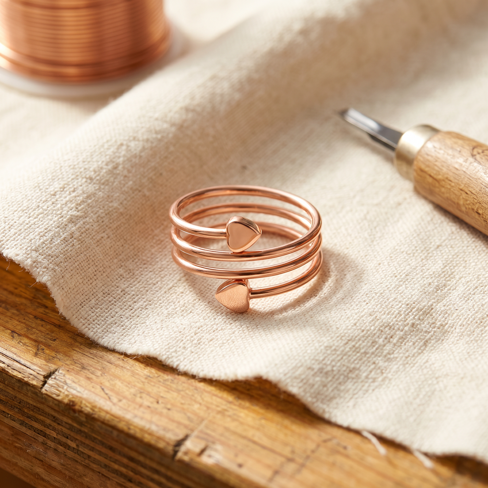 Anello in rame Vera's Haven
