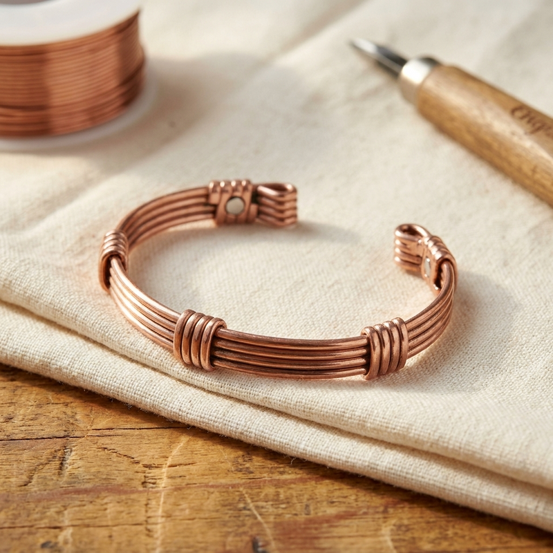 Bracciale in rame Sere di Vera
